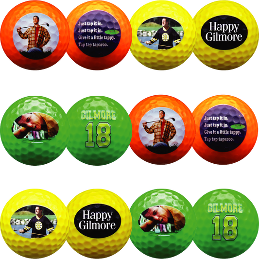 New Novelty Happy Gilmore Golf Balls