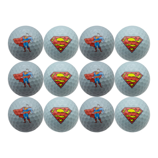 New Novelty Super Man Golf Balls
