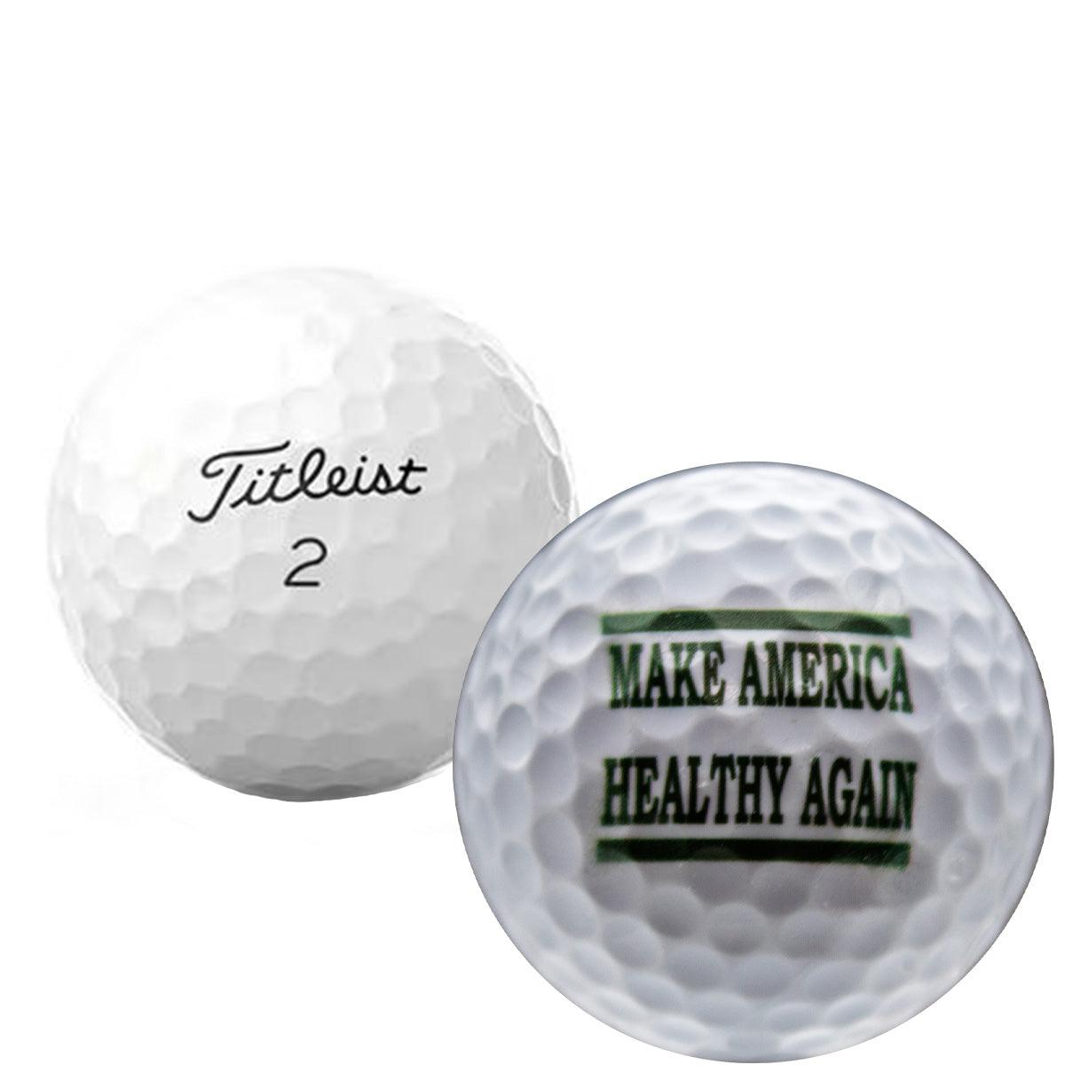 Refurbished Brands Trump - Make America Healthy Again Golf Balls - ReNew Golf Balls