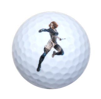 New Novelty Superhero Widow Golf Balls - ReNew Golf Balls