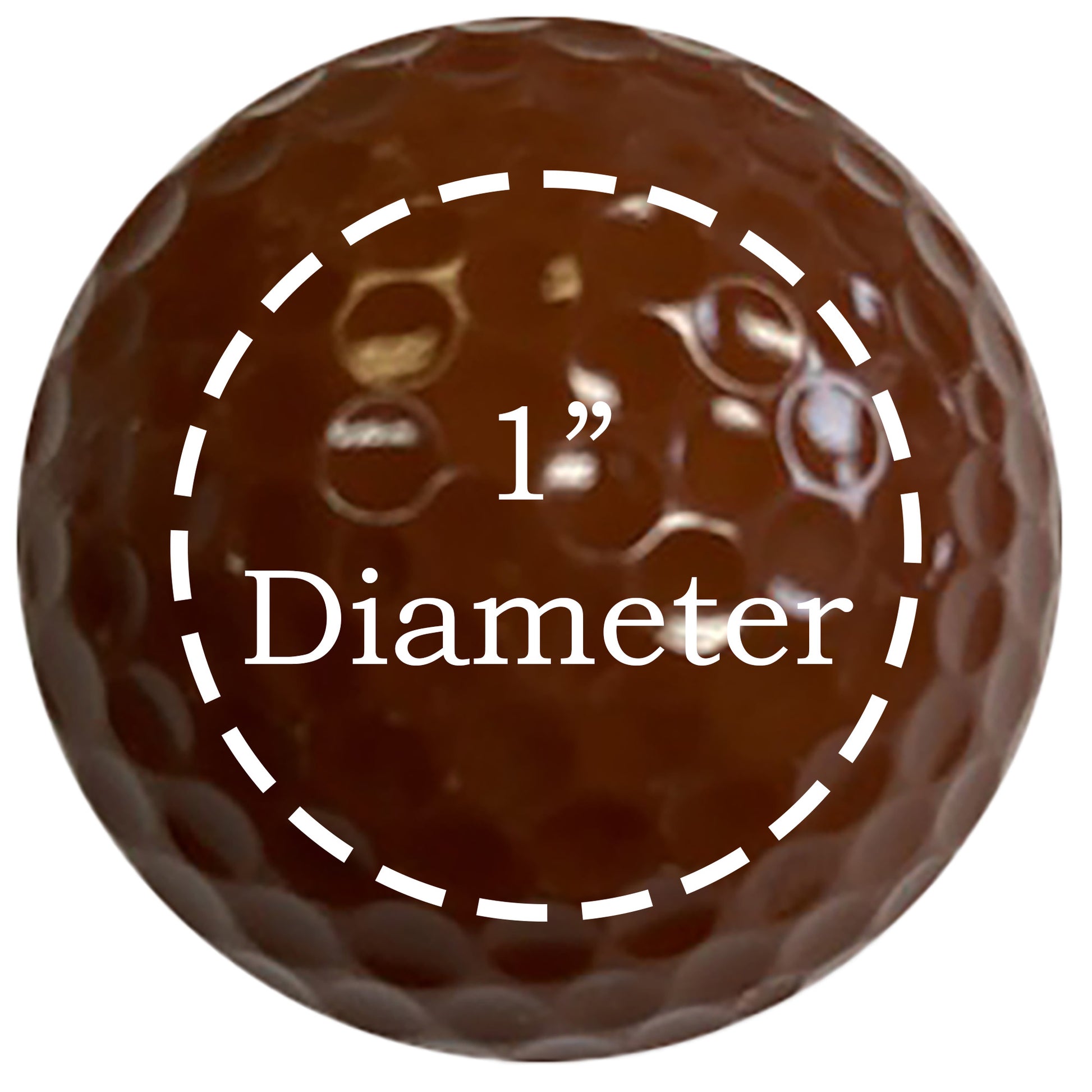 Personalized Brown Golf Balls - New - ReNew Golf Balls