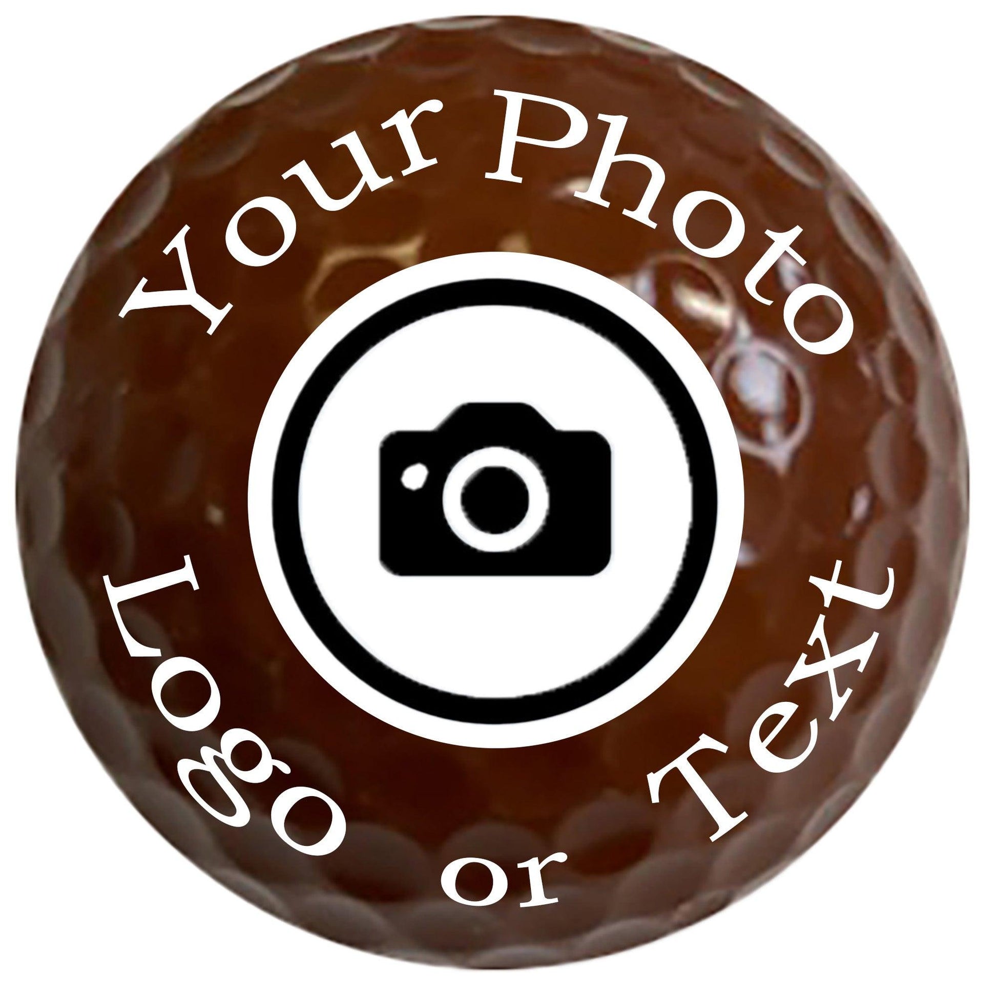 Personalized Brown Golf Balls - New - ReNew Golf Balls