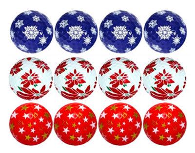 New Novelty Christmas Ornament Mix of Golf Balls - ReNew Golf Balls