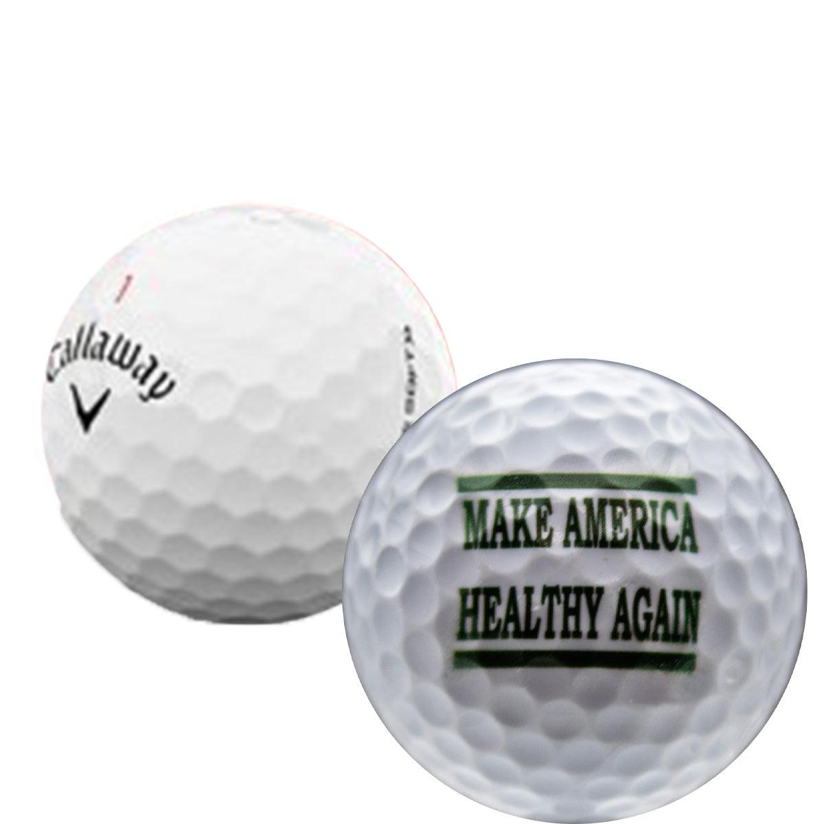Refurbished Brands Trump - Make America Healthy Again Golf Balls - ReNew Golf Balls