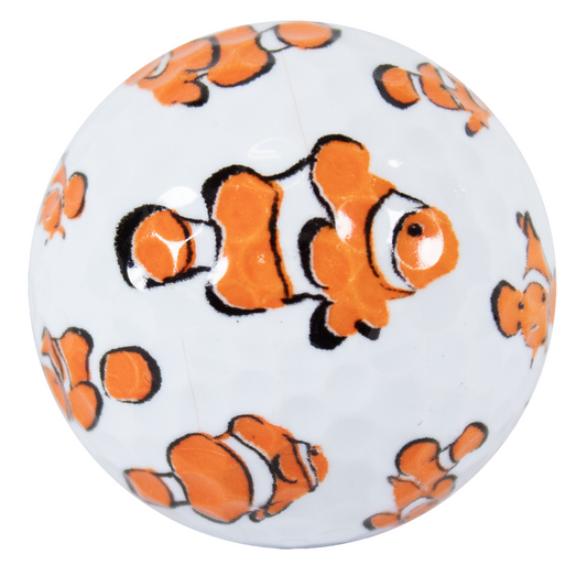 New Novelty Clown Fish Golf Balls