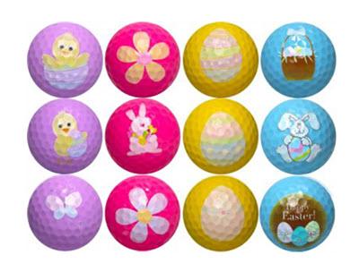 New Novelty Deluxe Easter Mix of Golf Balls - ReNew Golf Balls