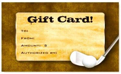 $25, $50 or $100 Gift Card - emailed to recipient! - ReNew Golf Balls