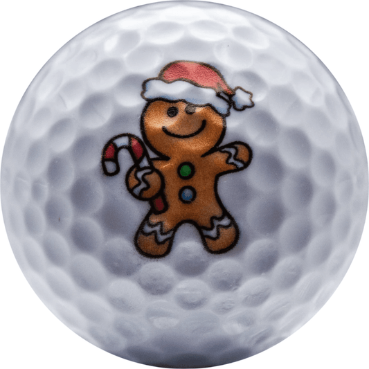 New Novelty Gingerbread Man Golf Balls - ReNew Golf Balls