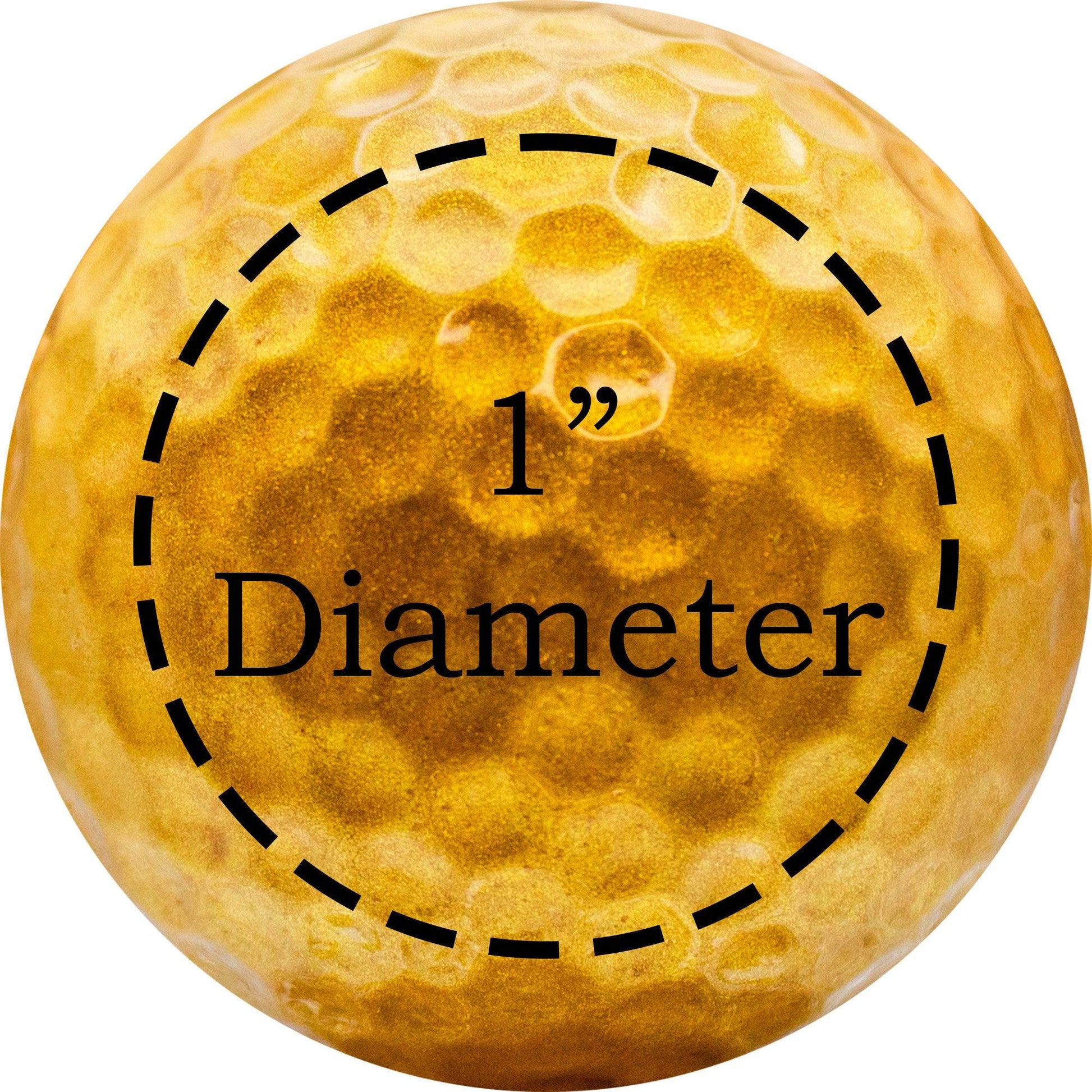 Personalized Gold Golf Balls - New - ReNew Golf Balls