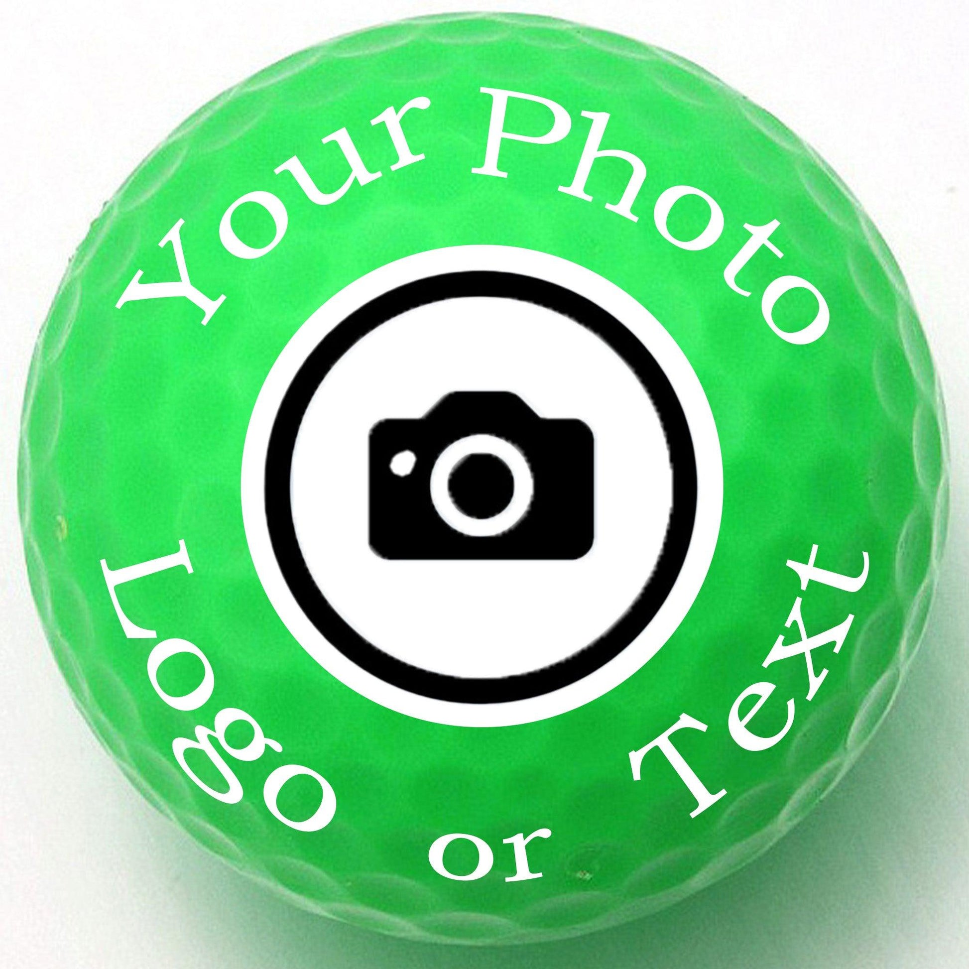 Personalized Neon Green Golf Balls - New - ReNew Golf Balls