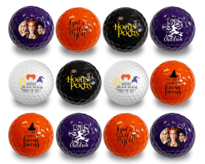 New Novelty Hocus Pocus Mix Golf Balls - ReNew Golf Balls
