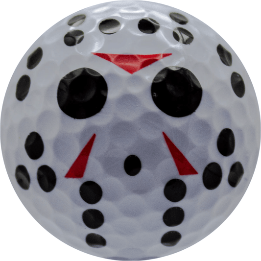 New Novelty Horror Hockey Mask Golf Balls - ReNew Golf Balls