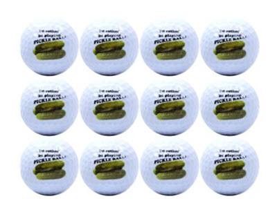 New Novelty I'd Rather Be Playing Pickleball Golf Balls - ReNew Golf Balls