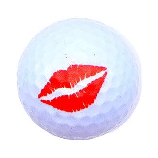 New Novelty Valentine's Kisses Golf Balls - ReNew Golf Balls