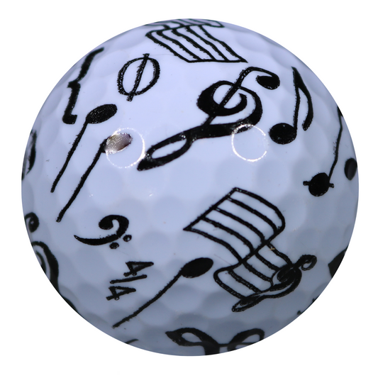 New Novelty Music Notes Golf Balls