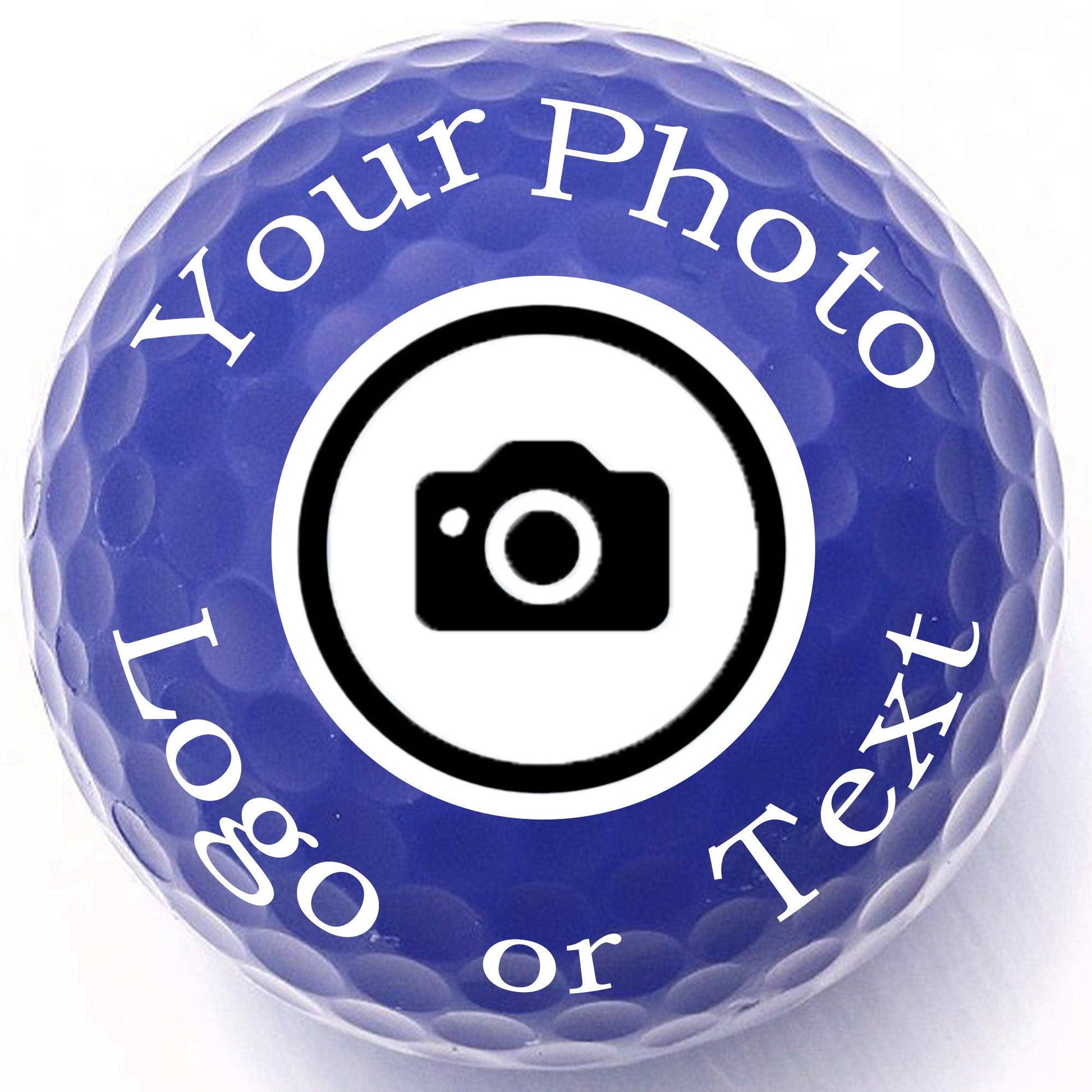 Personalized Dark Blue Golf Balls - New - ReNew Golf Balls