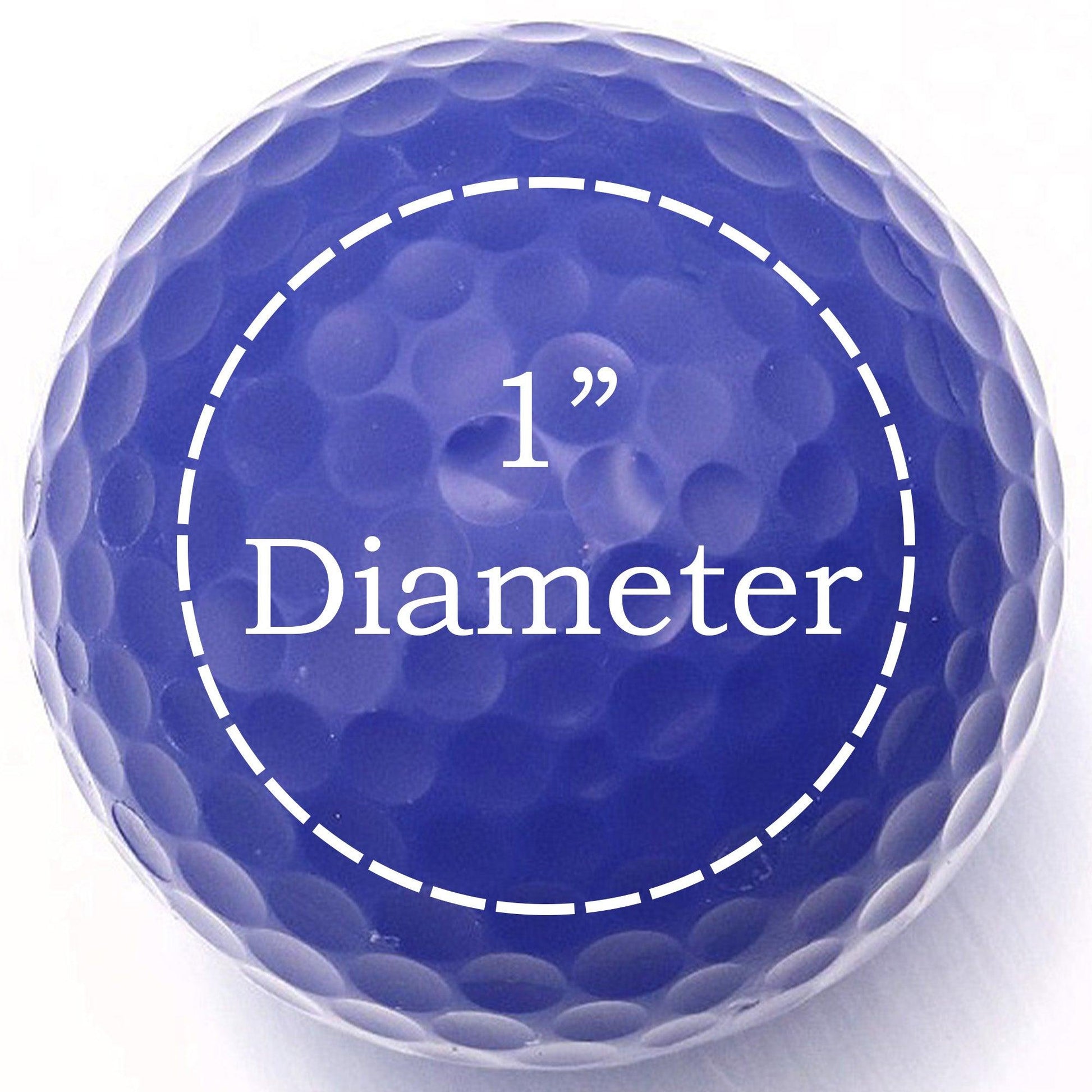 Personalized Dark Blue Golf Balls - New - ReNew Golf Balls