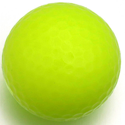 Black Light Yellow Golf Balls - New