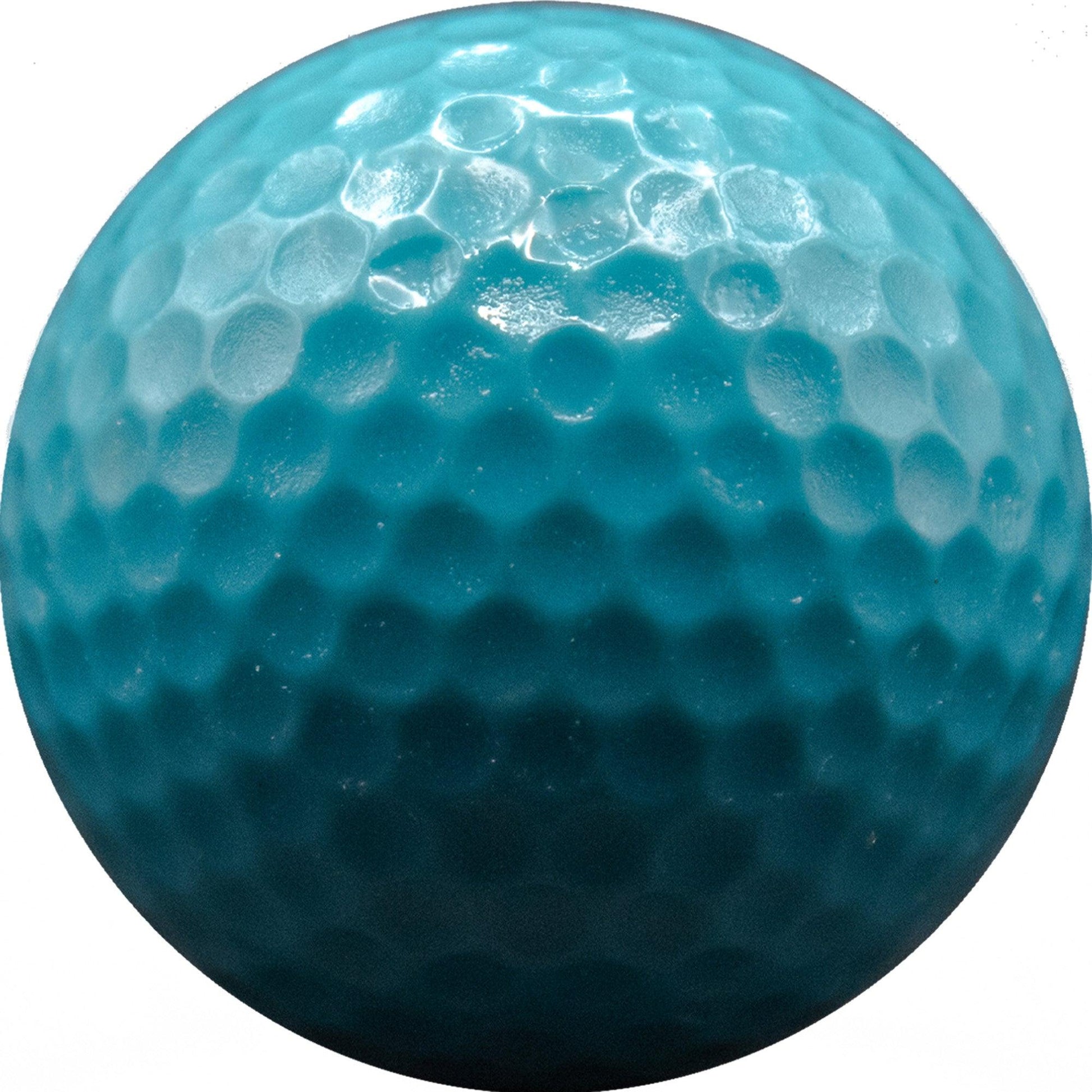 Personalized Neon Blue Golf Balls - New - ReNew Golf Balls