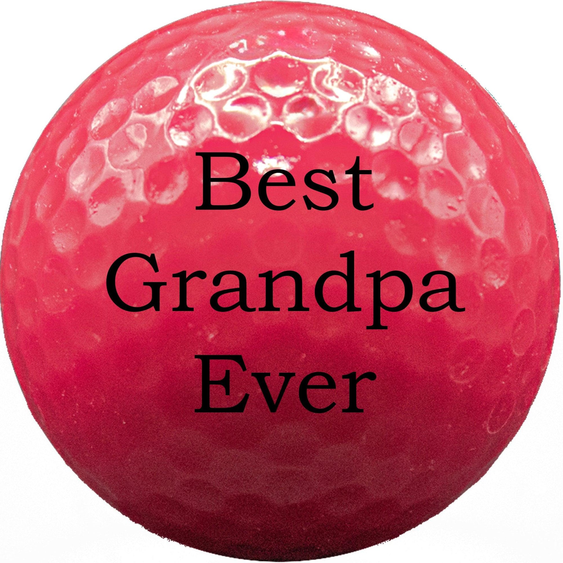 Personalized Neon Pink Golf Balls - ReNew Golf Balls