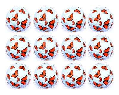 New Novelty Orange Butterflies Golf Balls - ReNew Golf Balls