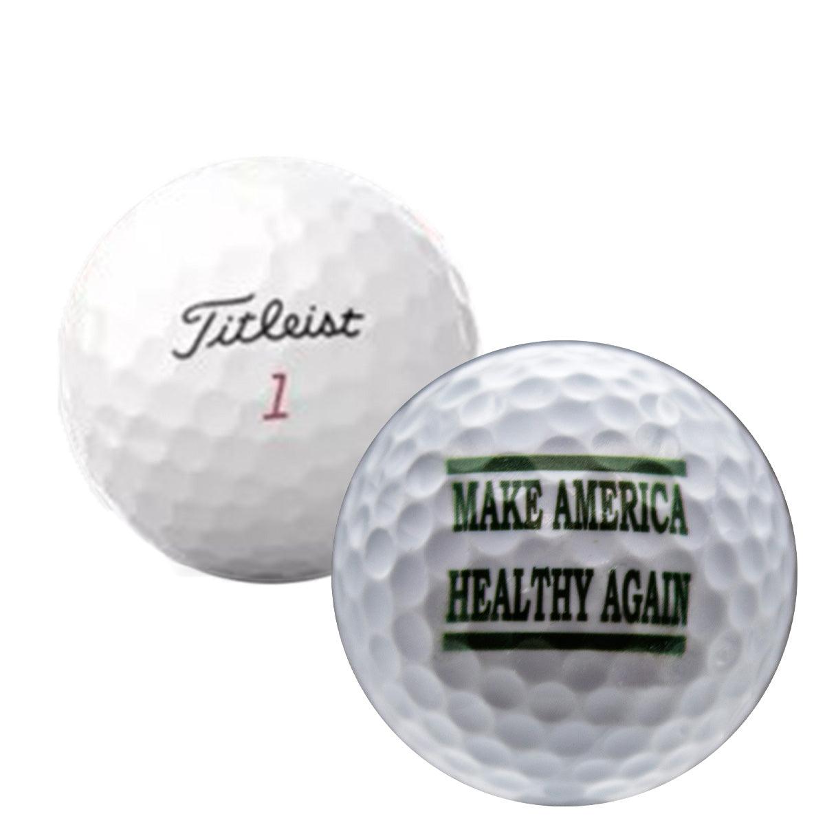 Refurbished Brands Trump - Make America Healthy Again Golf Balls - ReNew Golf Balls