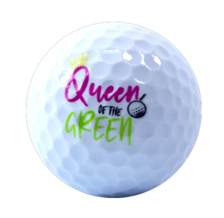 New Novelty Queen of the Green Golf Balls - ReNew Golf Balls