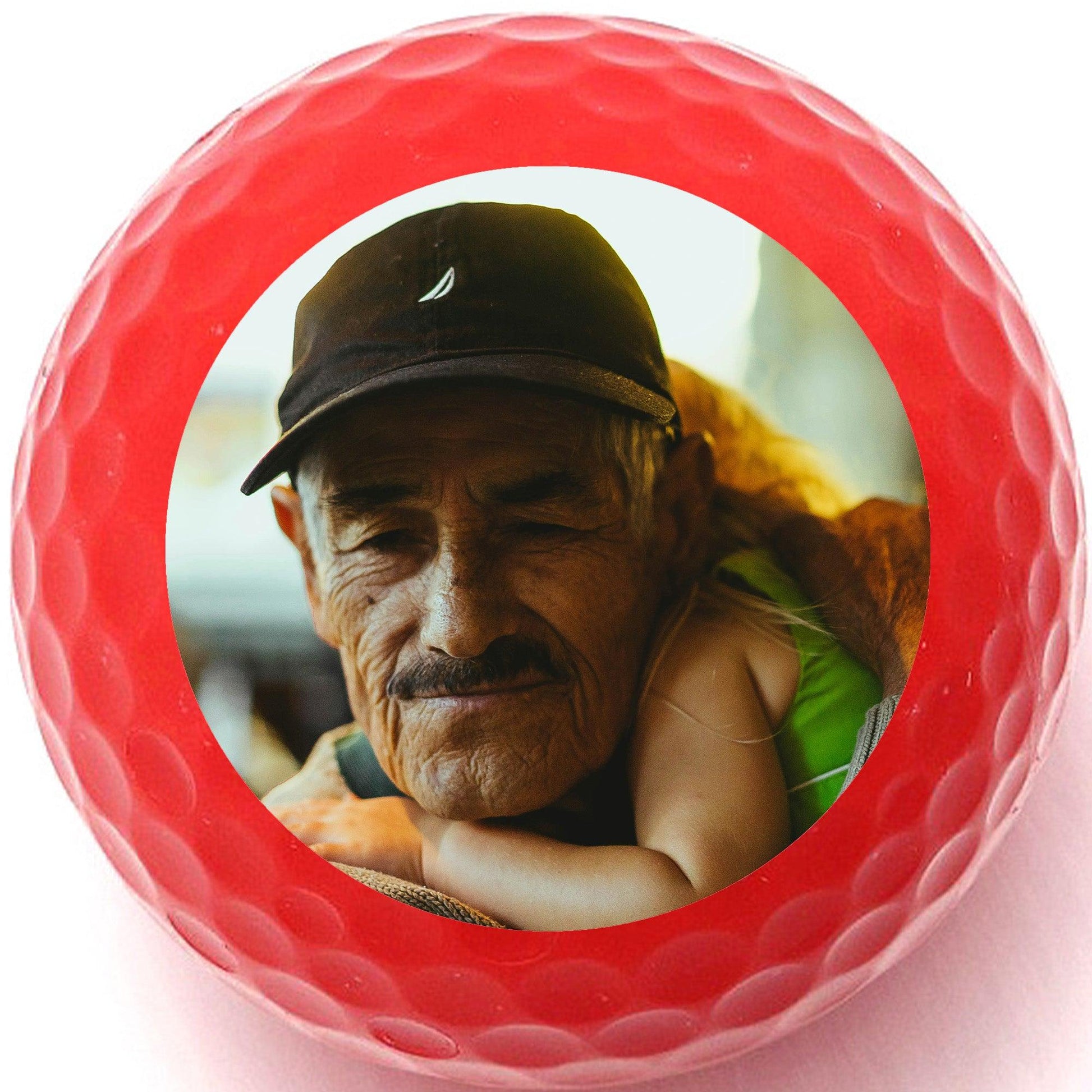 Personalized Red Golf Balls - New - ReNew Golf Balls