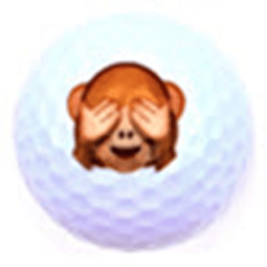 3 Funny Monkeys Golf Balls - ReNew Golf Balls