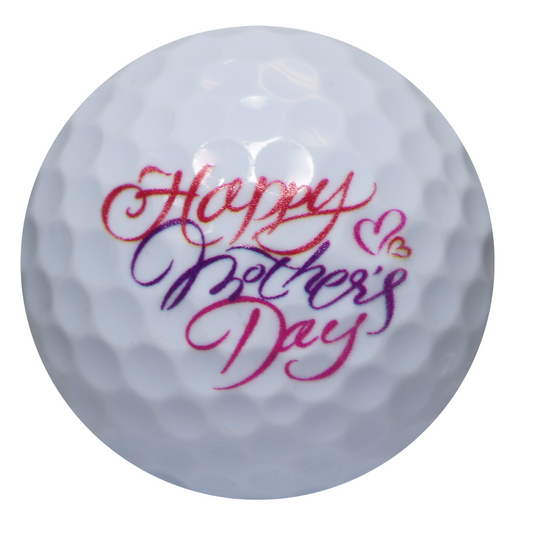 New Novelty Happy Mother's Day Golf Balls