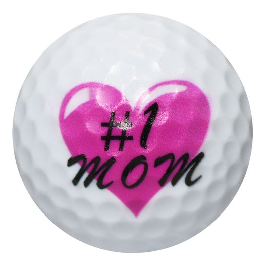 New Novelty #1 Mom Golf Balls