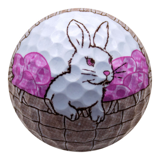 New Novelty Easter Bunny Golf Balls