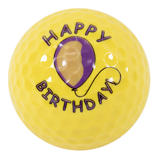 New Novelty Happy Birthday Golf Balls