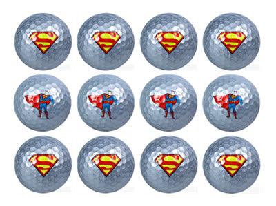New Novelty Super Man Golf Balls - ReNew Golf Balls