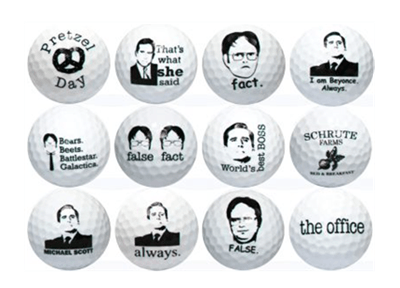 New Novelty The Office Golf Balls - ReNew Golf Balls