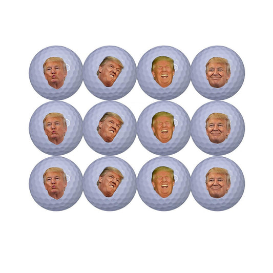 New Novelty Trump Faces Golf Balls - ReNew Golf Balls
