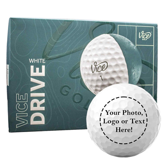 Personalized New Vice Drive Golf Balls