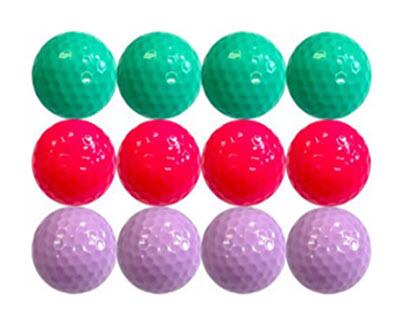 Carribean Color Mix of Golf Balls - New - ReNew Golf Balls
