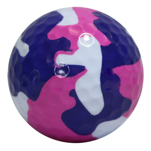 New Novelty Purple Camo Golf Balls