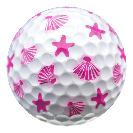 New Novelty Sea Shells Golf Balls