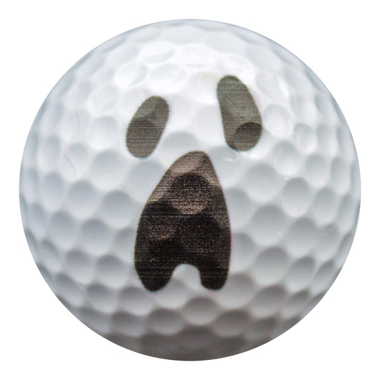 New Novelty Ghost Face Golf Balls