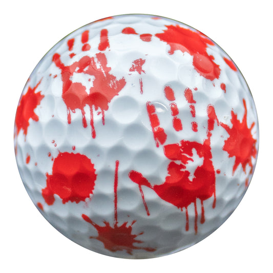 New Novelty Halloween Blood Splatter Golf Balls