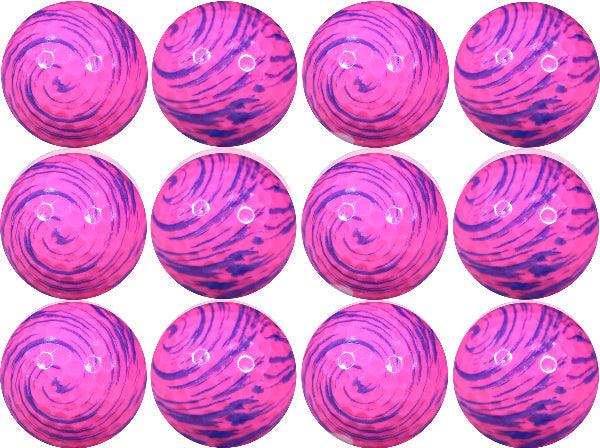 New Novelty Pink Swirl Golf Balls - ReNew Golf Balls