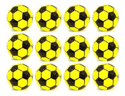 New Novelty Yellow Soccer Ball Golf Balls - ReNew Golf Balls
