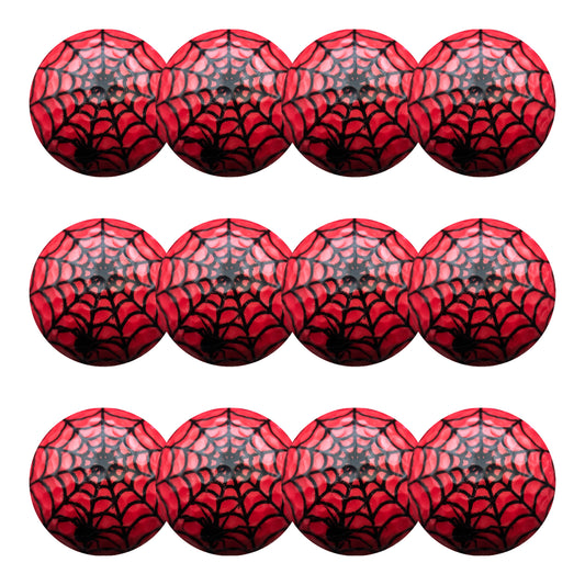 New Novelty Red Spider Web Golf Balls