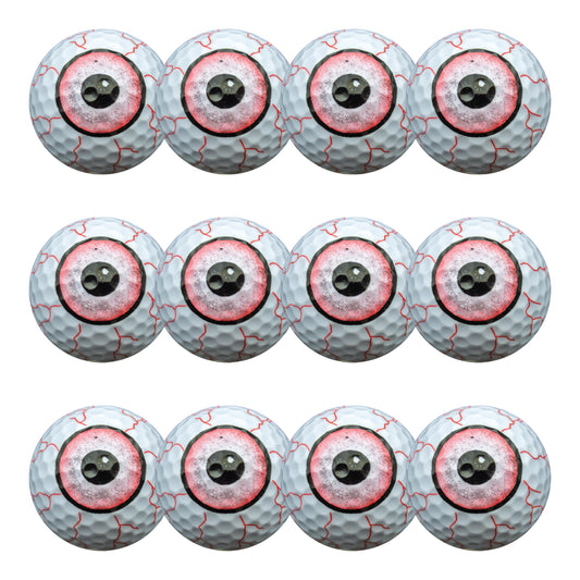 New Novelty Red Blood Shot Eyeballs Golf Balls