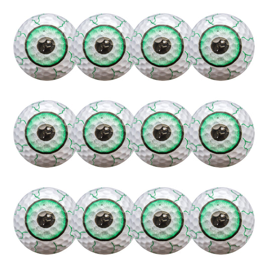 New Novelty Green Shot Eyeballs Golf Balls