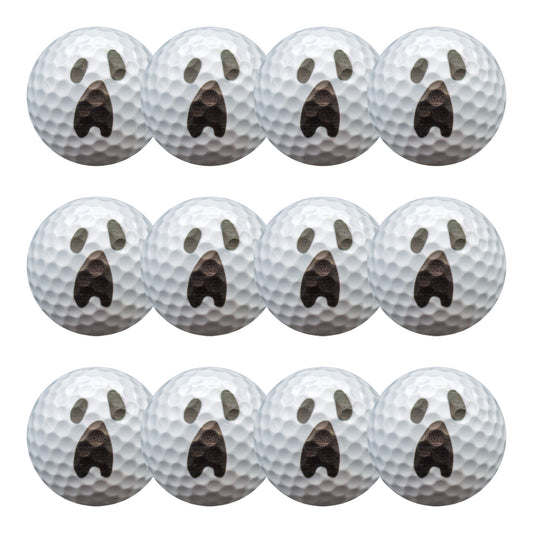 New Novelty Ghost Face Golf Balls