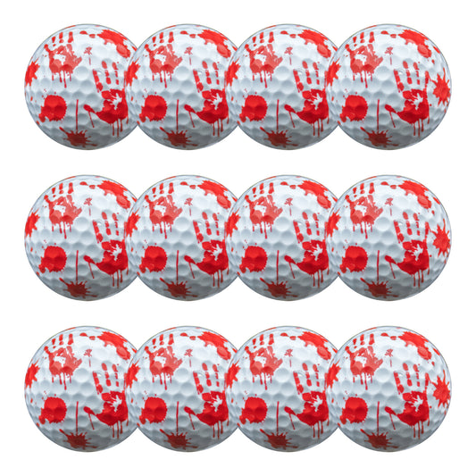 New Novelty Halloween Blood Splatter Golf Balls