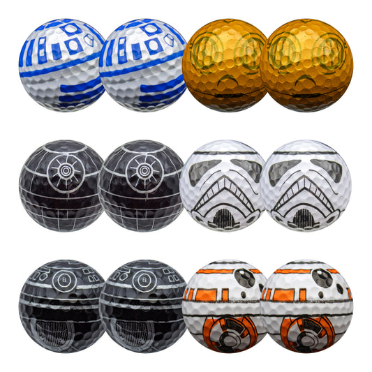 New Novelty Star Wars #2 Golf Balls